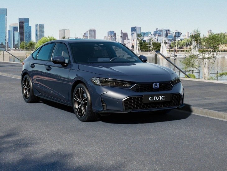 Honda Civic 2.0e:HEV ADVANCE BLUE skladem
